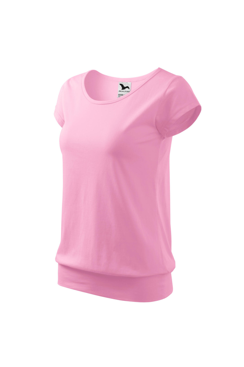 CITY 120 MALFINI Koszulka damska 100% bawełna t-shirt różowy
