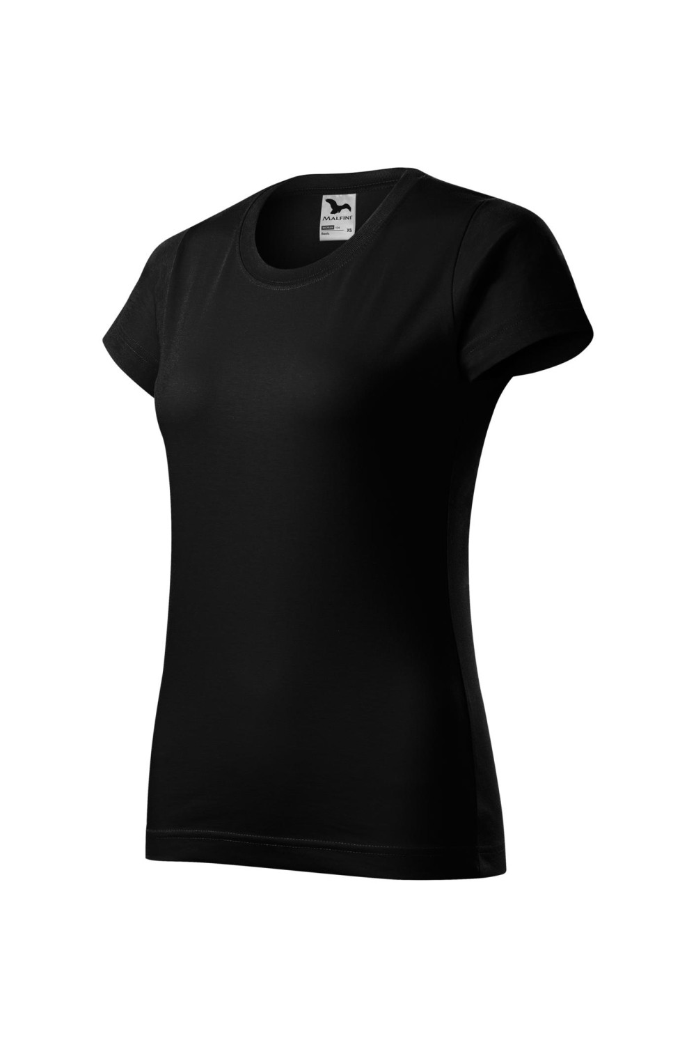 BASIC 134 MALFINI Koszulka damska 100% bawełna t-shirt czarny