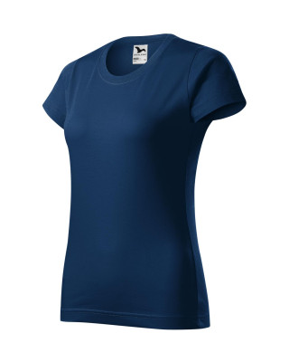 BASIC 134 MALFINI Koszulka damska 100% bawełna t-shirt ciemnoniebieski