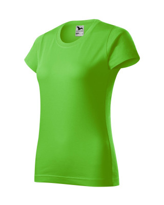 BASIC 134 MALFINI Koszulka damska 100% bawełna t-shirt green apple