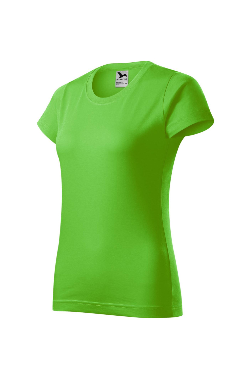 BASIC 134 MALFINI Koszulka damska 100% bawełna t-shirt green apple