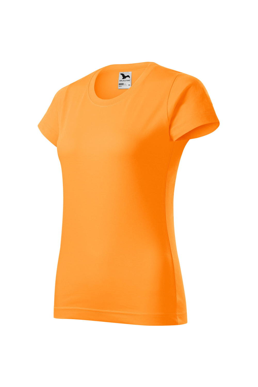 BASIC 134 MALFINI Koszulka damska 100% bawełna t-shirt mandarynkowy