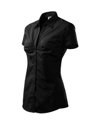 Koszula damska krótki rękaw 100% bawełna CHIC 214 koszule czarny