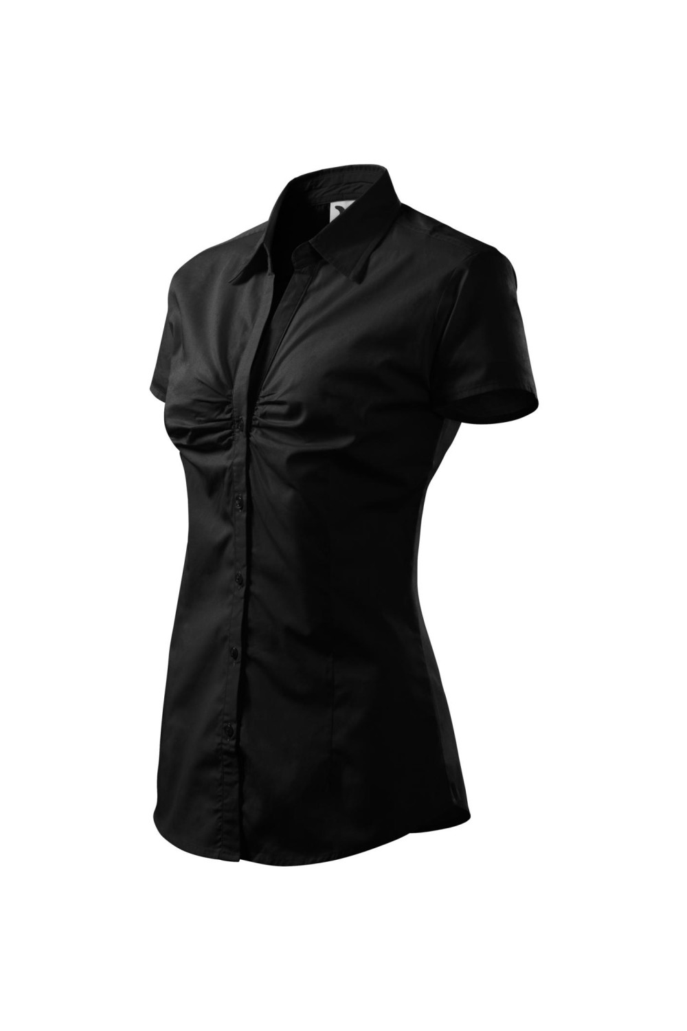 Koszula damska krótki rękaw 100% bawełna CHIC 214 koszule czarny