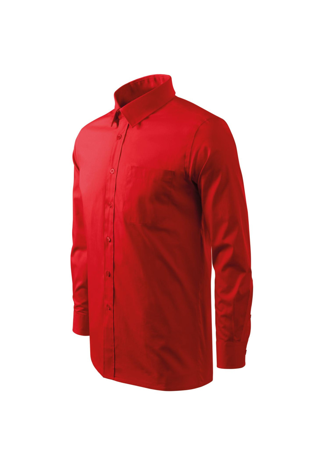 Koszula męska, długi rękaw. 100 % bawełna 209 koszule czerwony