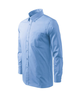 Koszula męska, długi rękaw. 100 % bawełna 209 koszule błękitny