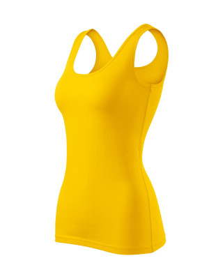 Top damski 95% bawełna 5% elastan koszulka TRIUMPH 136 koszulki / T-shirt żółty