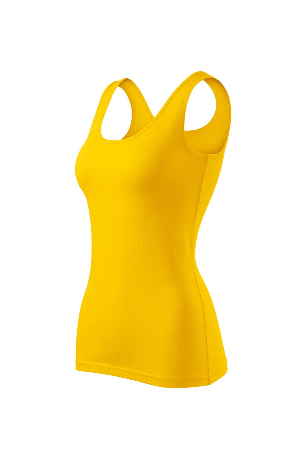 Top damski 95% bawełna 5% elastan koszulka TRIUMPH 136 koszulki / T-shirt żółty