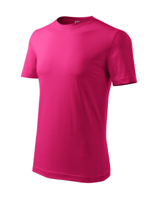 Koszulka męska 100% bawełna CLASSIC 132  czerwień purpurowa