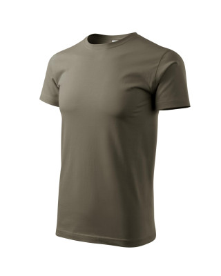 Koszulka męska 100% bawełna BASIC 129  kolor army