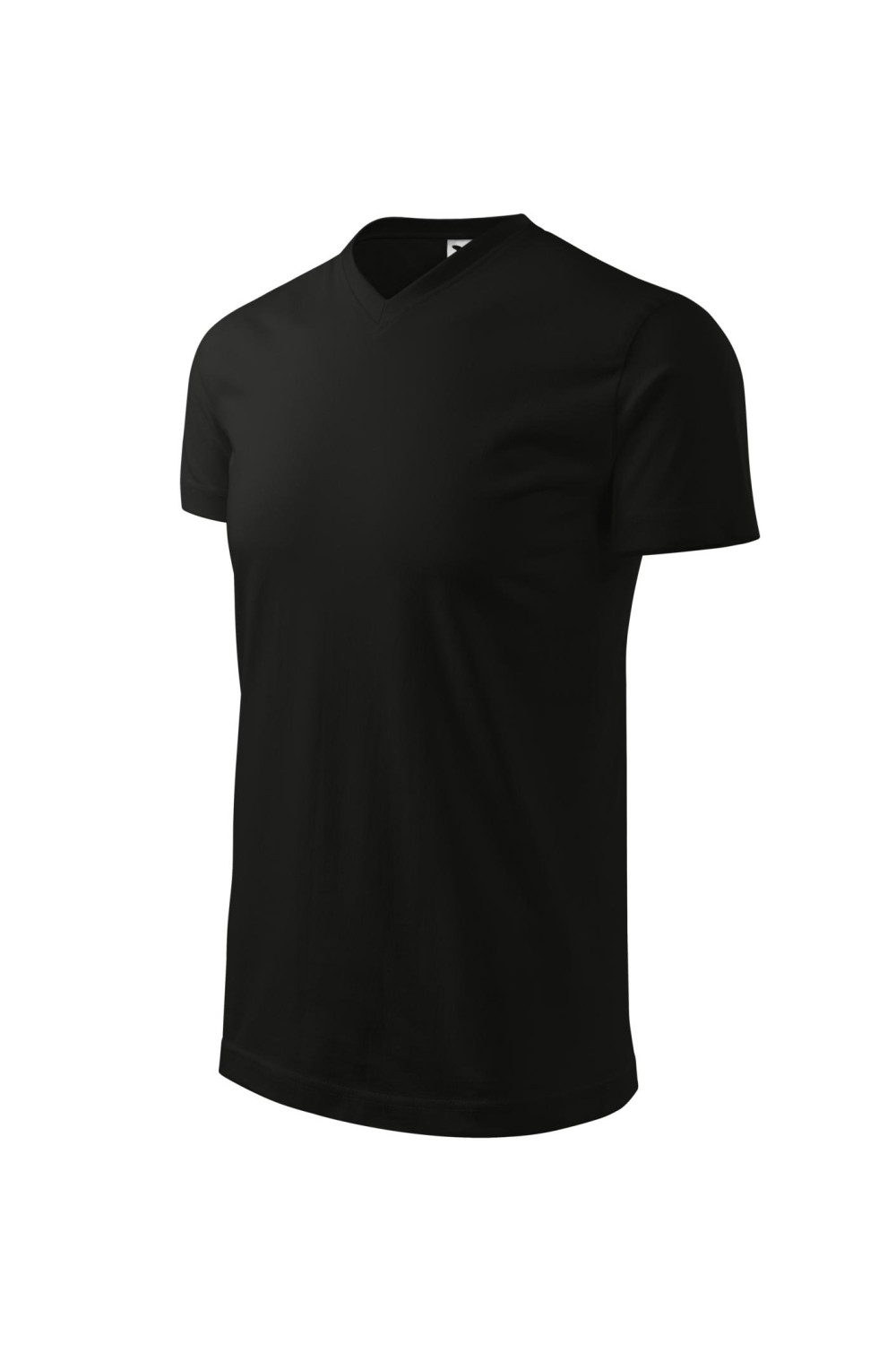 HEAVY V-NECK 111 MALFINI Koszulka 100% bawełna t-shirt czarny