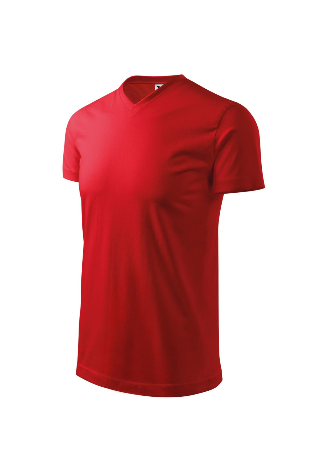 HEAVY V-NECK 111 MALFINI Koszulka 100% bawełna t-shirt czerwony