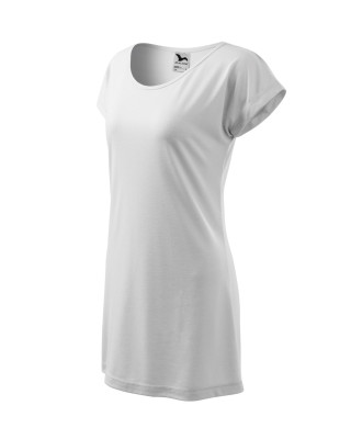 Koszulka/sukienka 123 LOVE koszulki / T-shirt /  biały