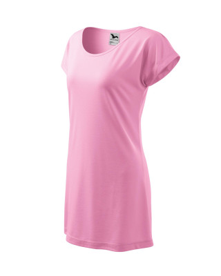 Koszulka/sukienka 123 LOVE koszulki / T-shirt /  różowy