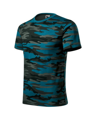 CAMOUFLAGE 144 Koszulka męska 100% bawełna koszulki / T-shirt Koszulka męska 100% bawełna koszulki / T-shirt camouflage petrol