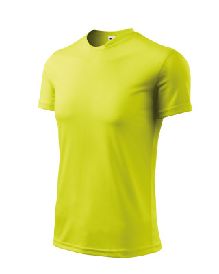 FANTASY 124 MALFINI ADLER Koszulka męska sportowa poliester neon yellow