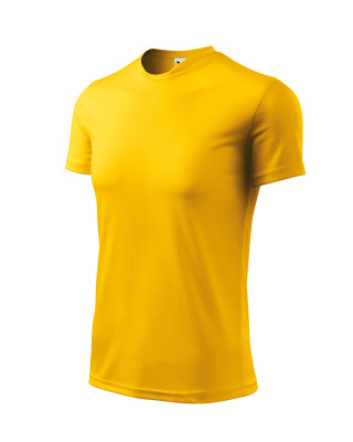 FANTASY 124 MALFINI ADLER Koszulka męska sportowa poliester żółty