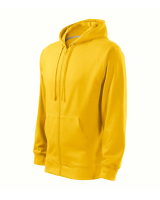 TRENDY ZIPPER 410 MALFINI ADLER Bluza sportowa męska żółty