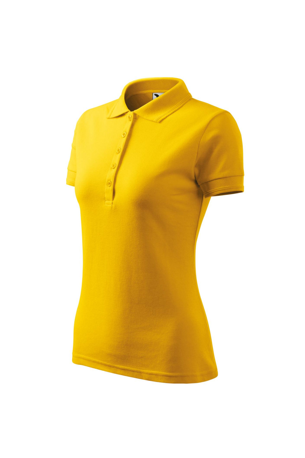 PIQUE POLO 210 MALFINI ADLER Koszulka polo damska klasyczna bawełna/poliester żółty