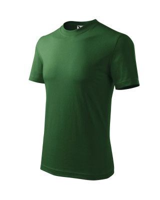 HEAVY 110 MALFINI ADLER Koszulka t-shirt unisex 100% bawełna zieleń butelkowa