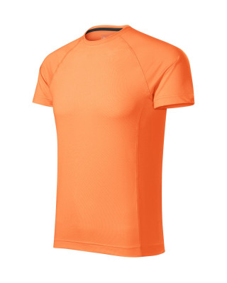 DESTINY 175 MALFINI ADLER Sportowa koszulka męska t-shirt neon mandarine