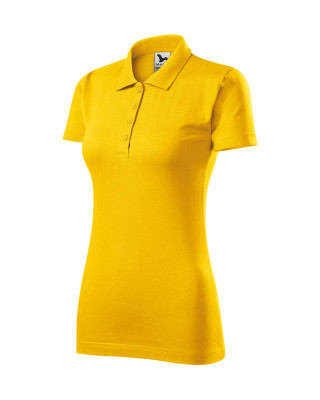 SINGLE J. 223 MALFINI ADLER Koszulka polo damska klasyczna 100% bawełna żółty