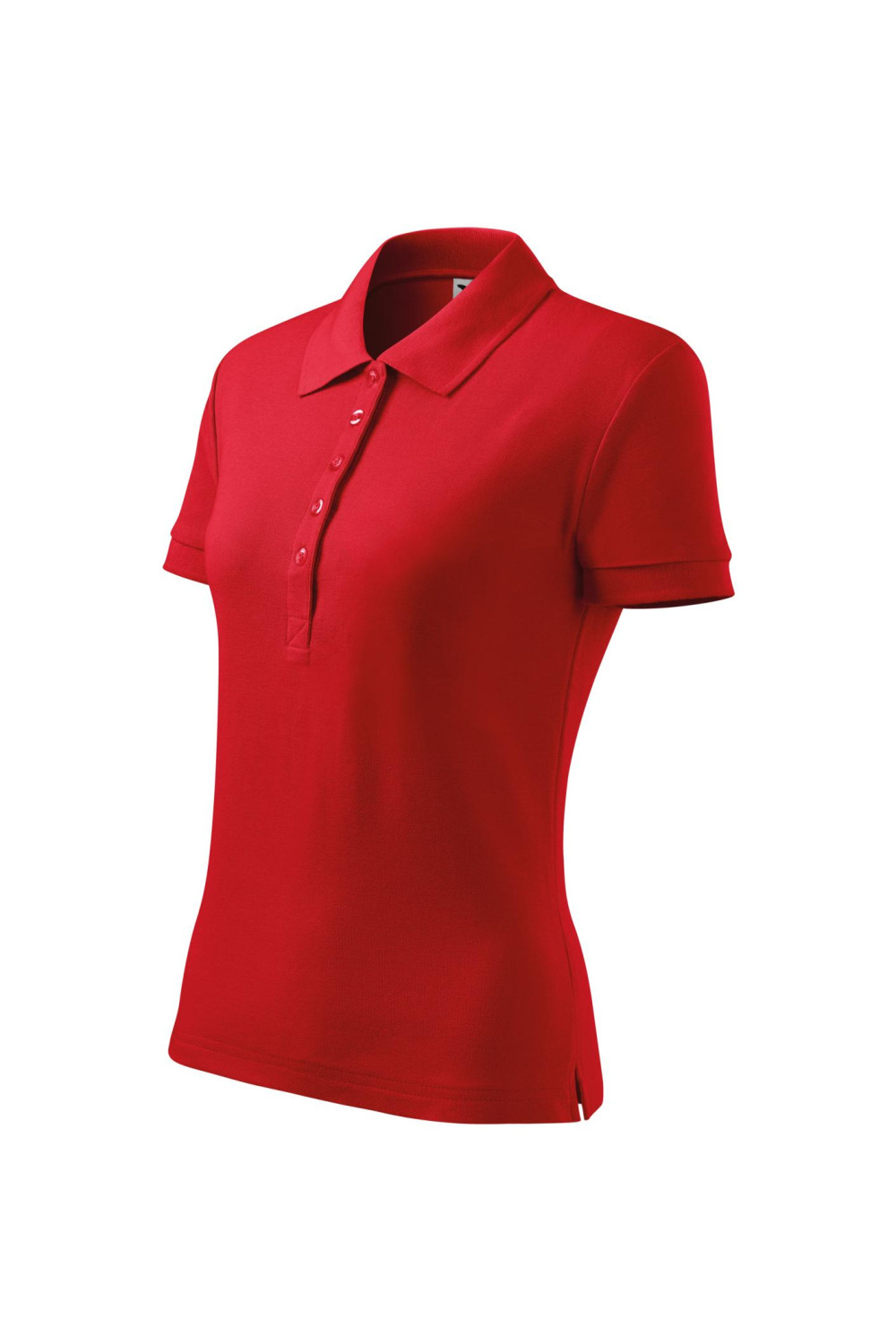 COTTON 213 MALFINI ADLER Koszulka Polo damska klasyczna 100% bawełna czerwony
