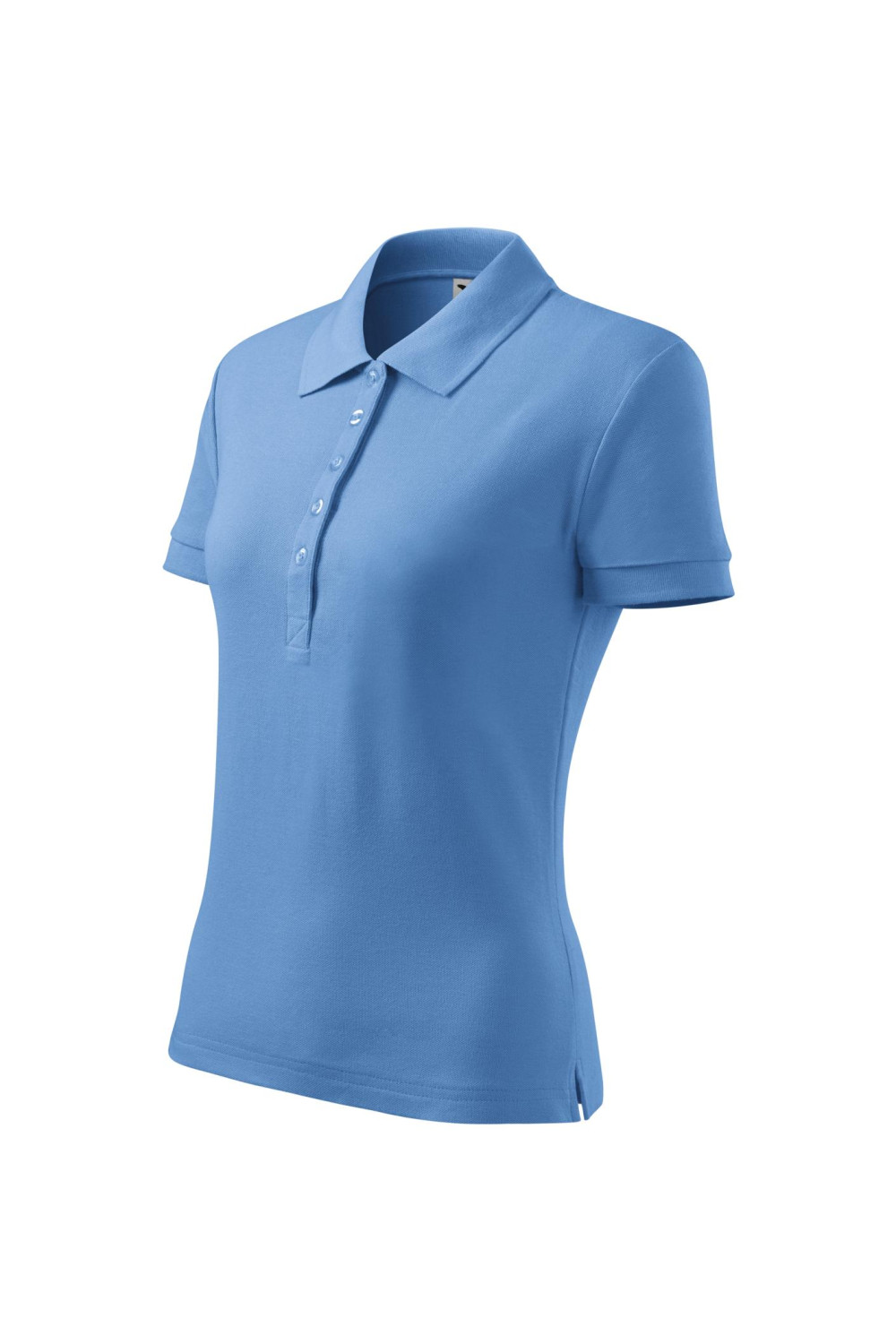 COTTON 213 MALFINI ADLER Koszulka Polo damska klasyczna 100% bawełna błękitny