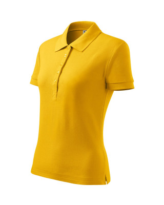 COTTON 213 MALFINI ADLER Koszulka Polo damska klasyczna 100% bawełna żółty