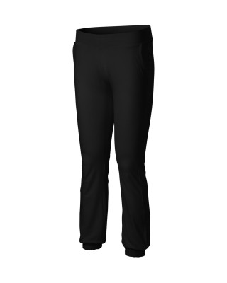 LEISURE 603 MALFINI ADLER Spodnie dresowe damskie czarny
