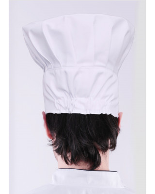M-104 Czapka kucharska budyniówka czapka gastronomiczna kolor biały 