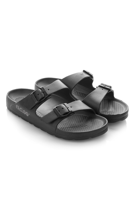 BUTY KLAPKI MEDYCZNE DAMSKIE FITCLOG LIKE CZARNE