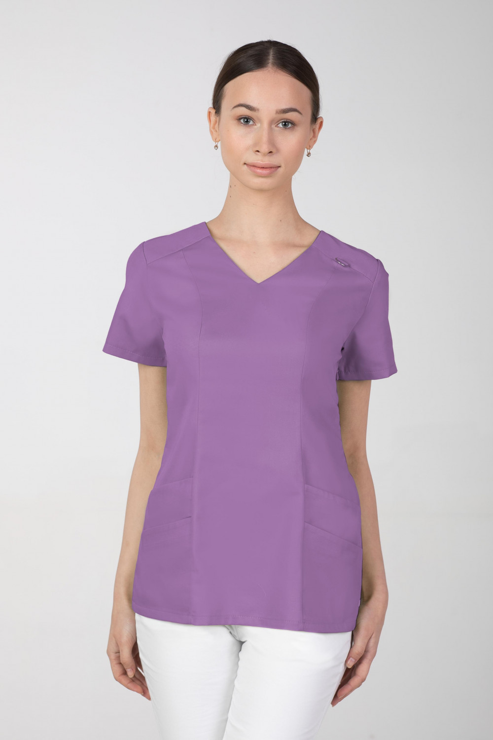 Bluza medyczna damska M-376A 26 kolorów. Jagoda