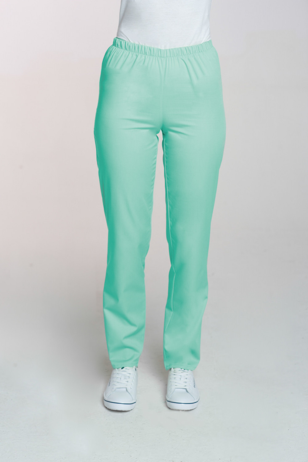 M-086 Spodnie damskie medyczne spodnie do pracy kolor mięta