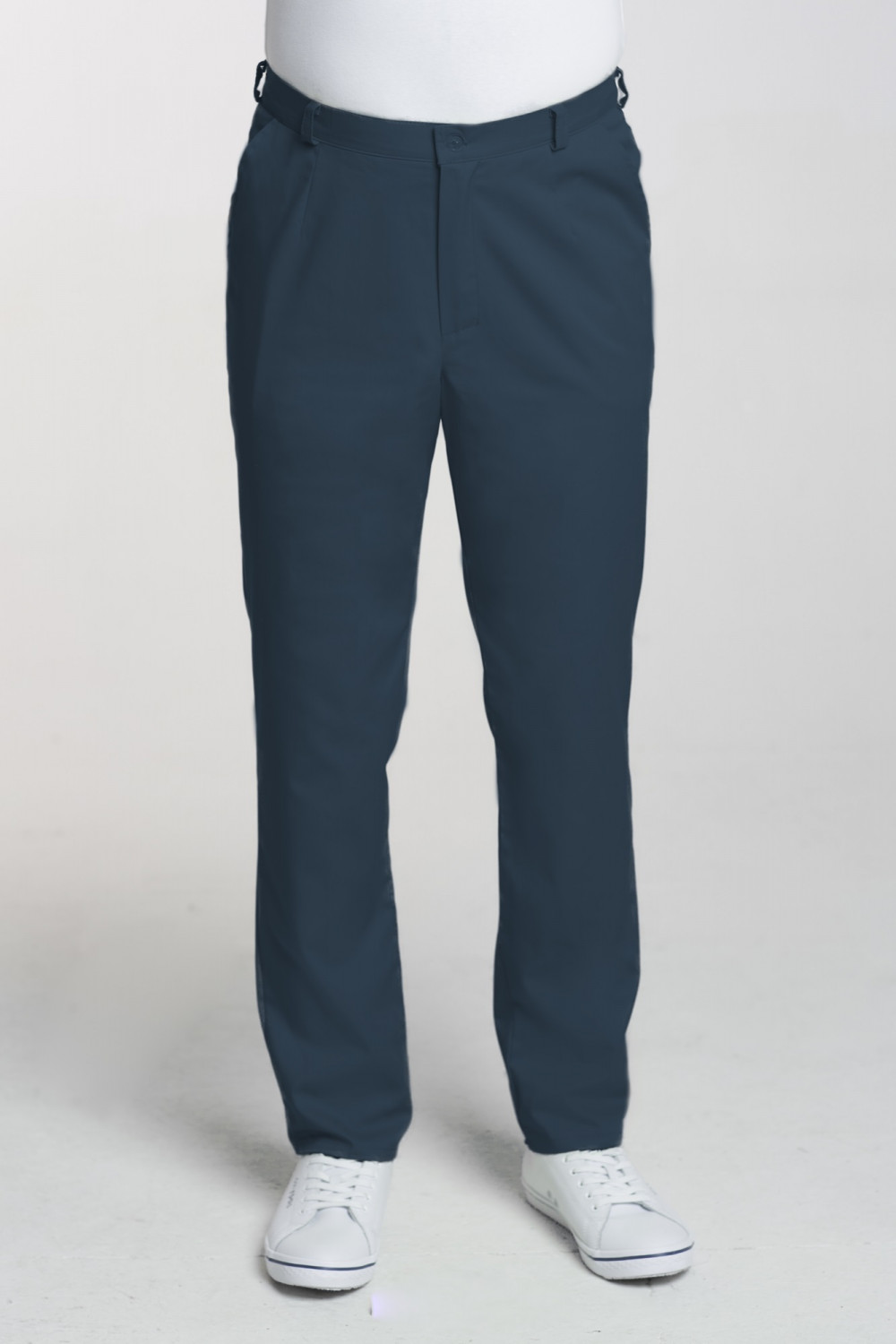 M-140X Elastyczne spodnie medyczne męskie ciemna zieleń Odzież męska