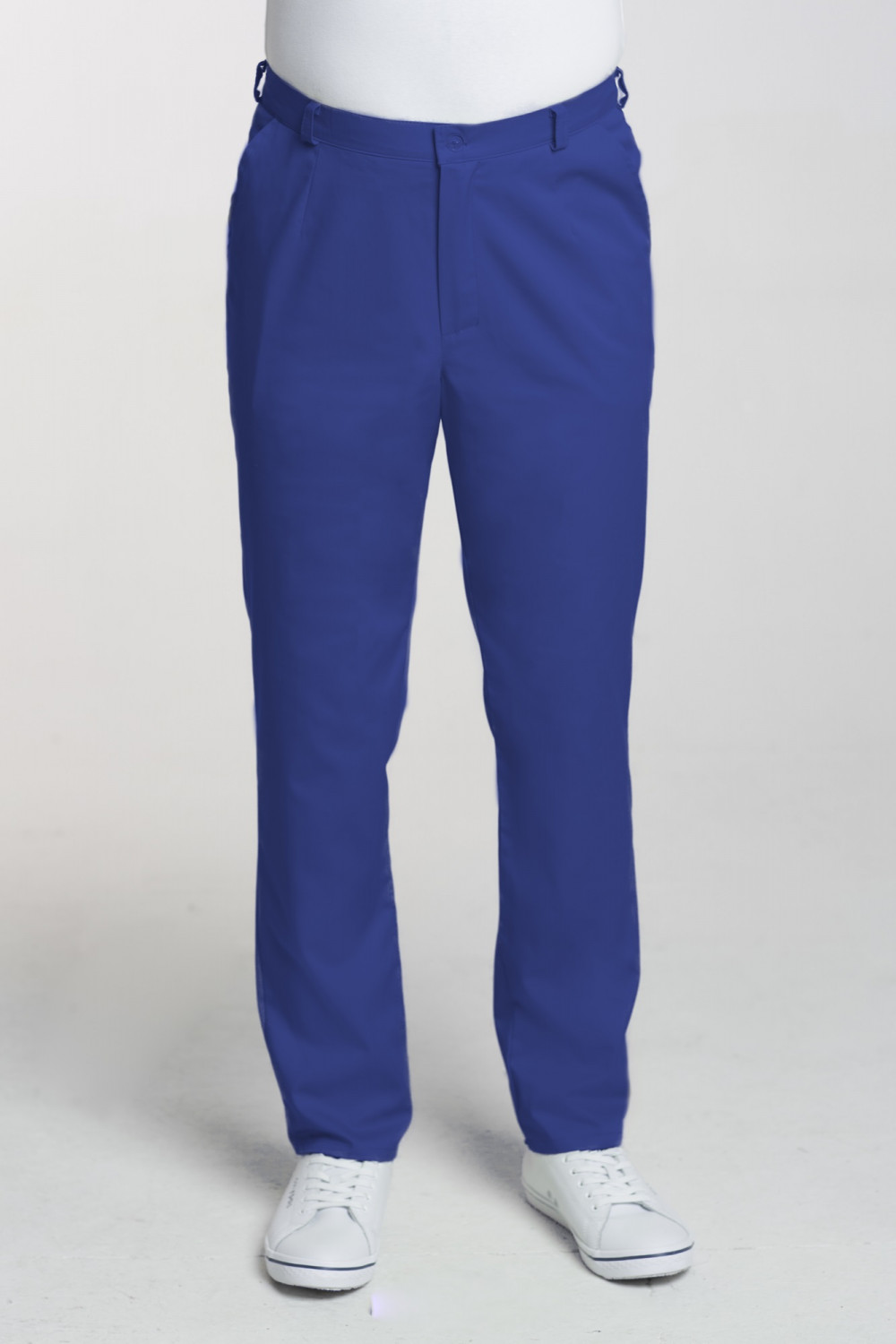 M-140X Elastyczne spodnie medyczne męskie indygo Odzież męska