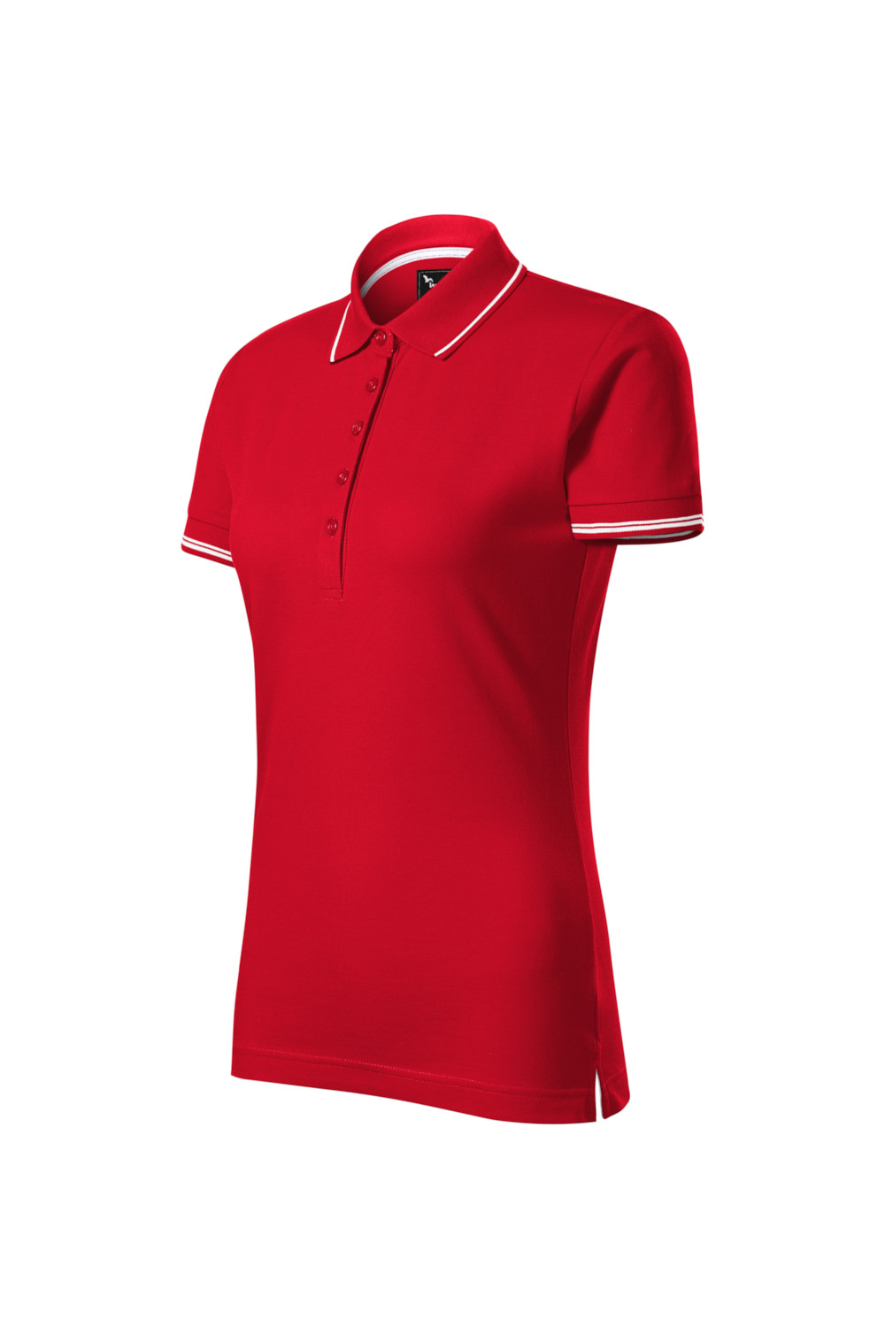 Koszulka Polo damska 95% bawełna 5% elastan 253 koszulki polo czerwony