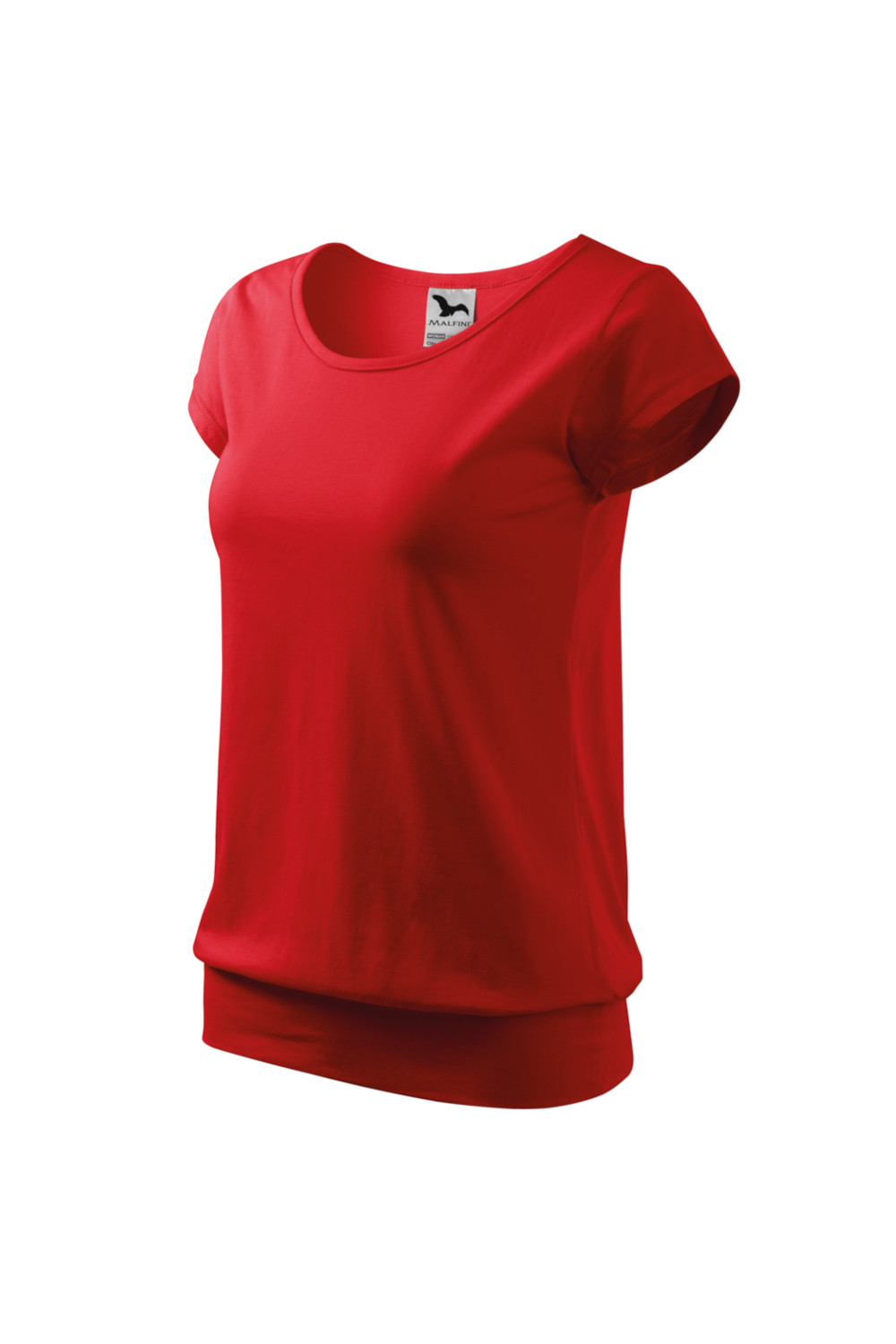 CITY 120 MALFINI Koszulka damska 100% bawełna t-shirt czerwony
