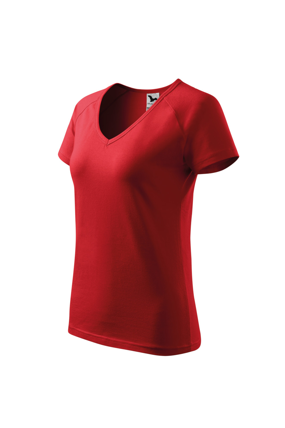 Koszulka damska 95% bawełna 5% elastan DREAM 128 odzież czerwony