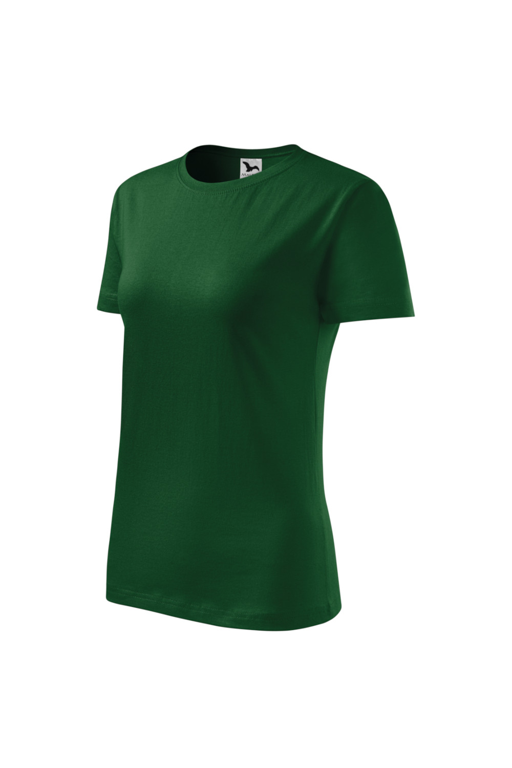 CLASSIC 133 MALFINI Koszulka damska 100% bawełna t-shirt ciemna zieleń