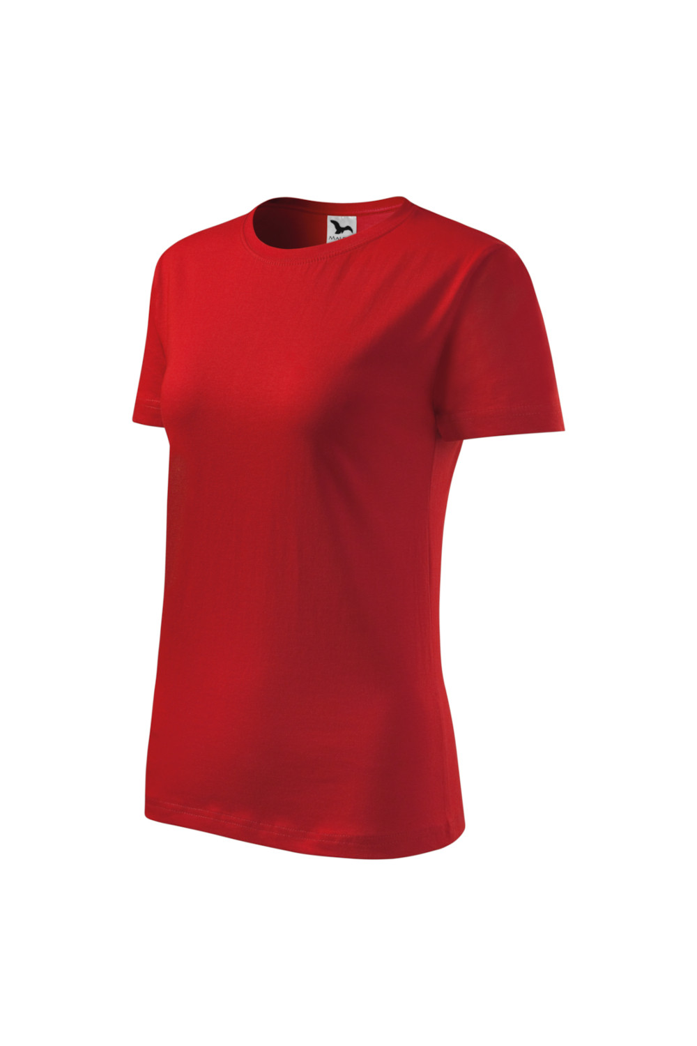 CLASSIC 133 MALFINI Koszulka damska 100% bawełna t-shirt czerwony