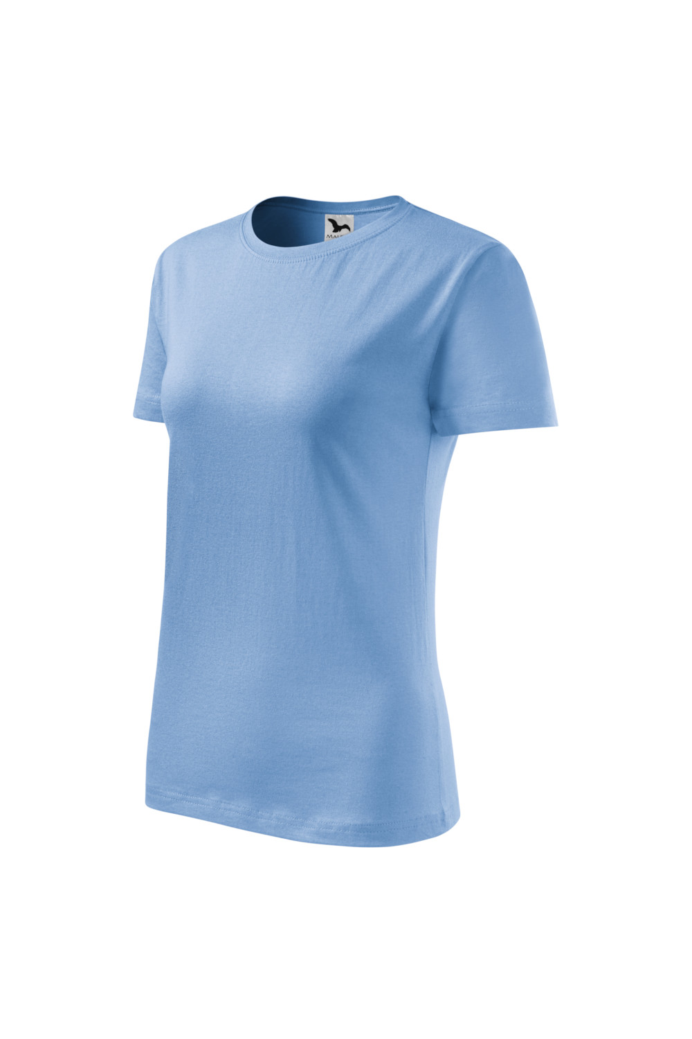 CLASSIC 133 MALFINI Koszulka damska 100% bawełna t-shirt błękit