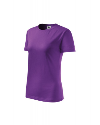 CLASSIC 133 MALFINI Koszulka damska 100% bawełna t-shirt fioletowy