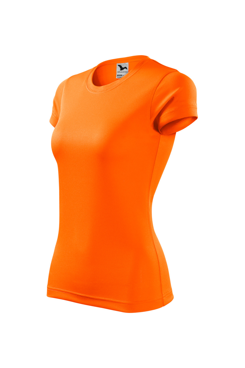 Koszulka damska sportowa poliester FANTASY 140 neon orange