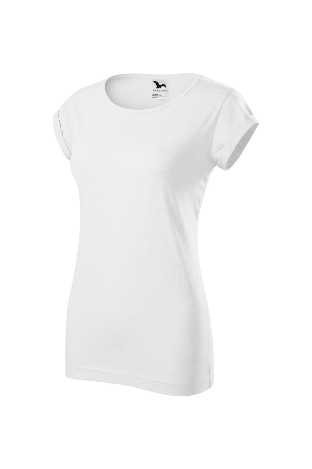 FUSION 164 MALFINI ADLER Koszulka damska melanżowa biały