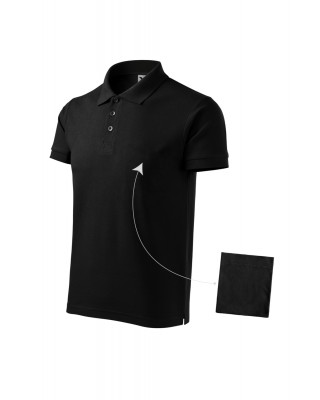 Koszulka Polo męska 100% bawełna 212 polo czarny