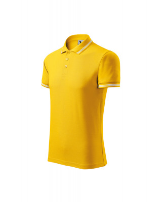 Koszulka Polo męska 65% bawełna 35% poliester żółty URBAN 219 polo
