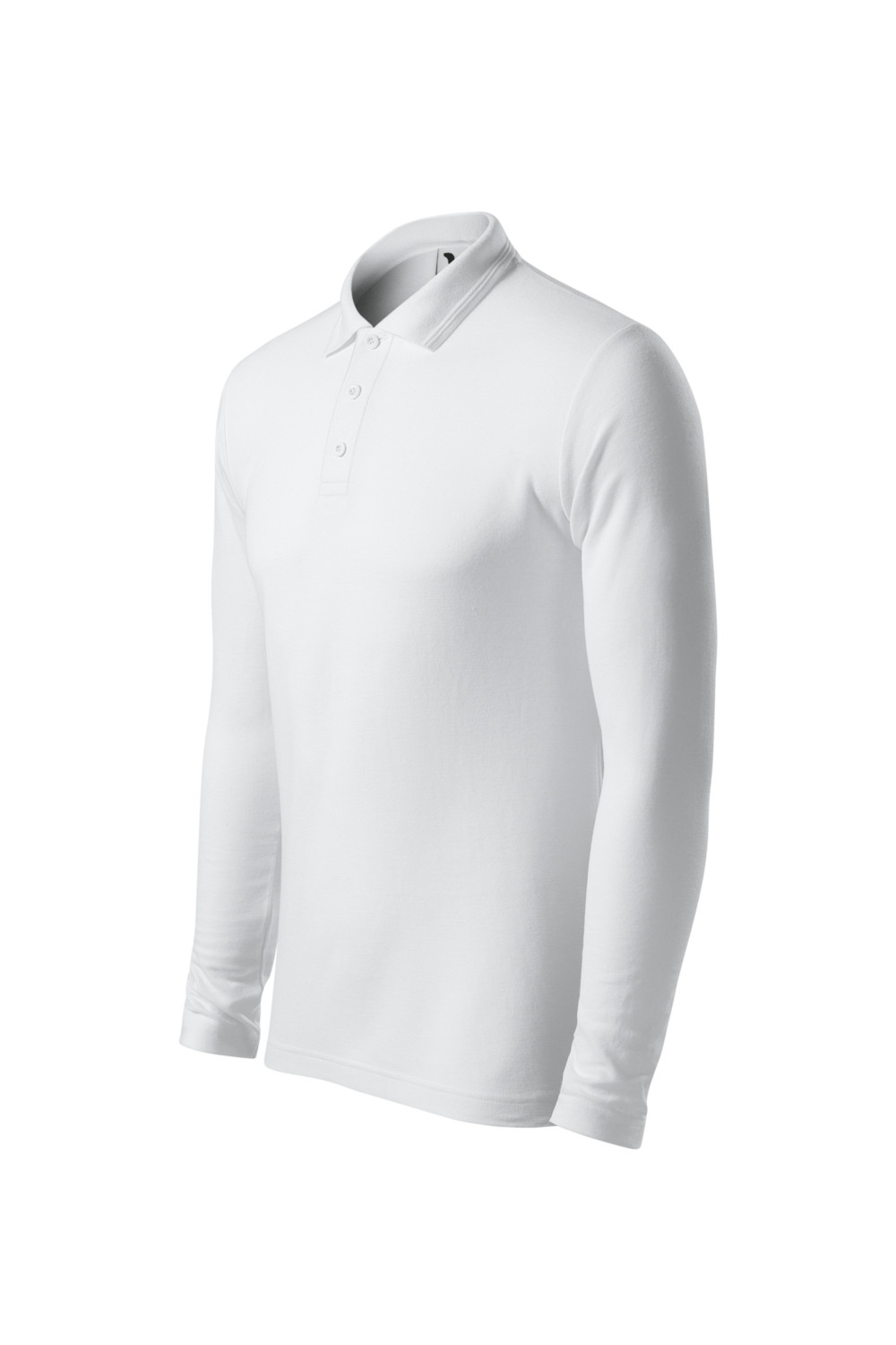 Koszulka Polo męska z długim rękawem 221 polo biały