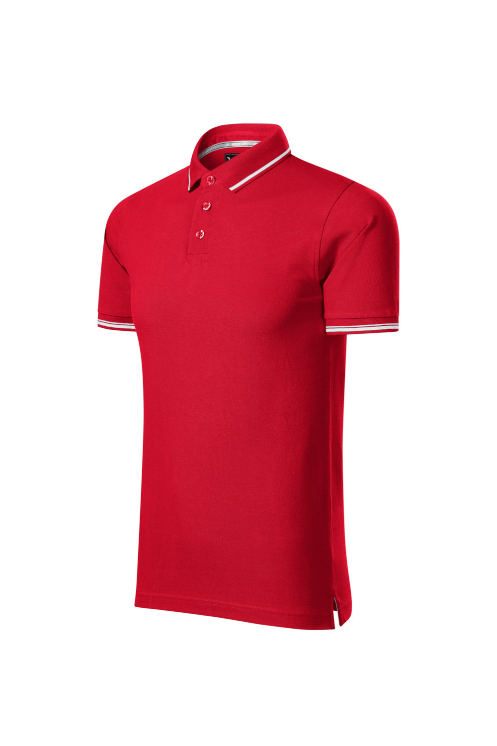 Koszulka Polo męska 95% bawełna 5% elastan 251 czerwony